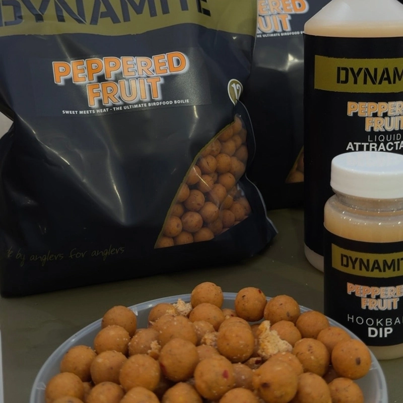 Dynamite Baits Peppered Fruit Boilies 15mm 1kg